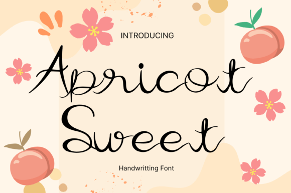 Apricot Sweet Font: A Crafter’s Favorite
