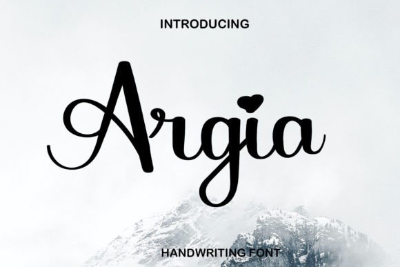 Argia: The Script Font That Elevates Campaigns