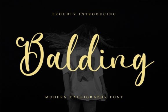 Balding Font: A Timeless Typeface for Branding