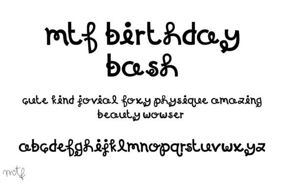 Birthday Bash Duo: A Playful Script Font for Campaigns