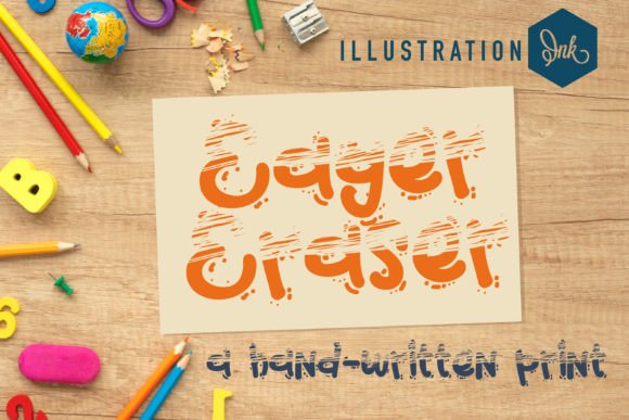 Eager Eraser: A Playful Script Font for Web Design
