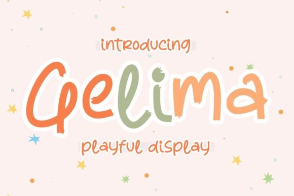 Gelima: A Playful Handwritten Font for Web Design