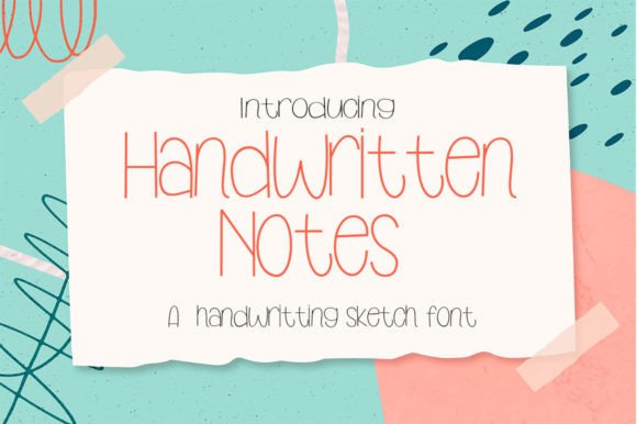 Handwritten Notes Font for Marketers