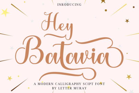 Hey Batavia: A Handwritten Typeface for Authentic Brands