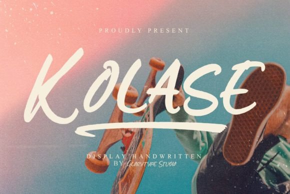 Kolase Font: Playful Handwritten Style for Campaigns