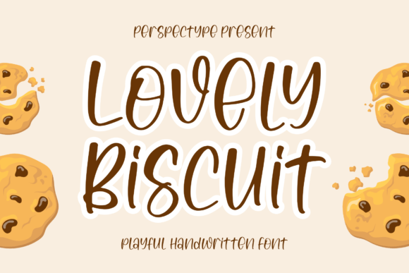 Lovely Biscuit Typeface for Playful Branding