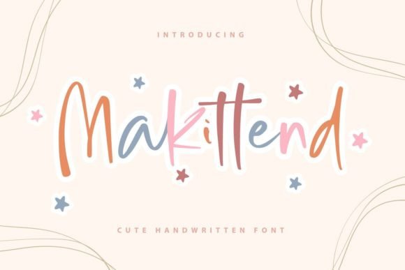 Makittend: A Versatile Handwritten Font for Branding