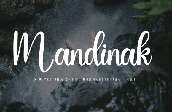 Mandinak: A Handwritten Typeface for Authentic Branding