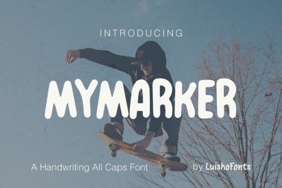 My Marker: A Friendly Handwritten Typeface for Modern Brands
