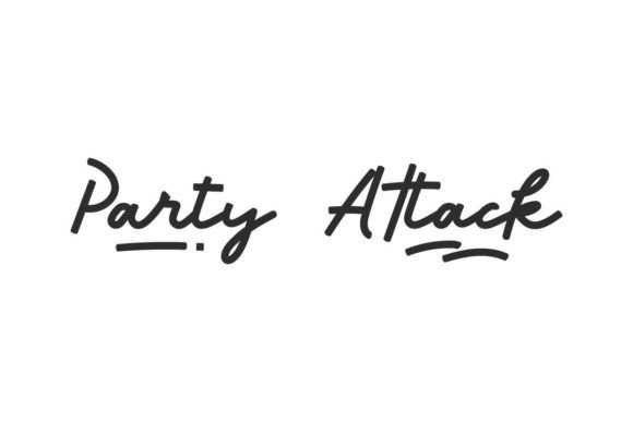 Party Attack Font: A Cheerful Typeface for Editorial Design