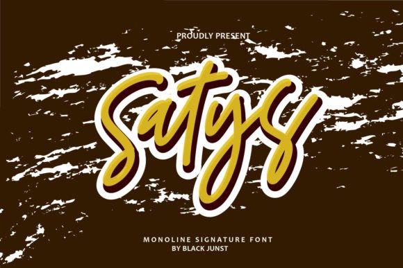 Satys Font: Elevate Your Brand with Modern Script