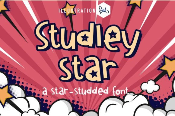 Studley Star: A Joyful Script Typeface for Editorial Design