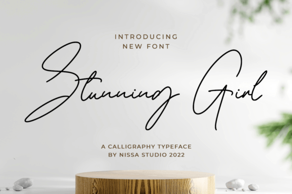 Stunning Girl: The Script Font for Scroll-Stopping Designs