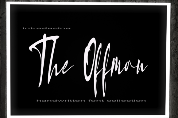 The Offman Font for Crafters and Sellers