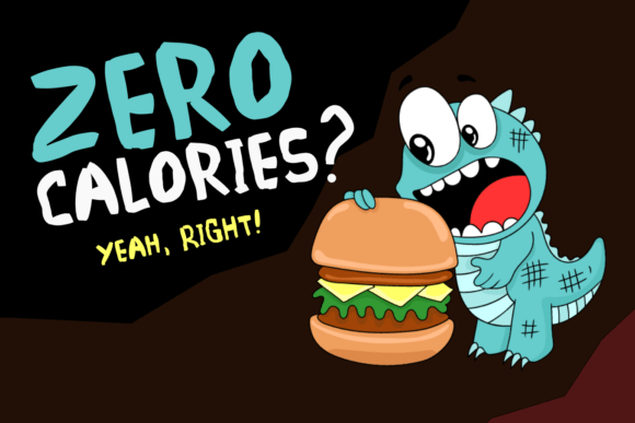 Zero Calories Font: A Friendly Typeface for Web Design